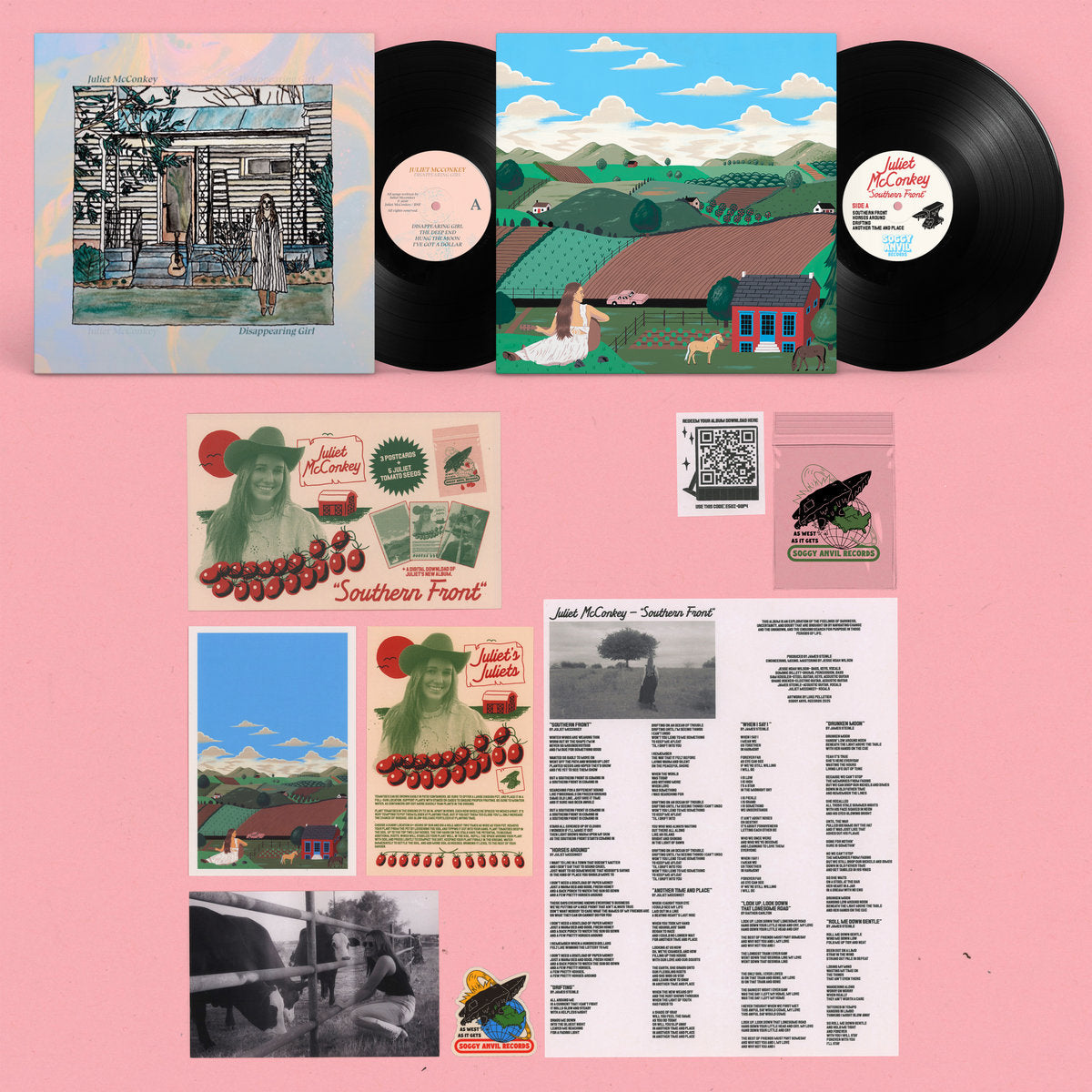 Southern Front - 2 Vinyl + Ephemera Bundle