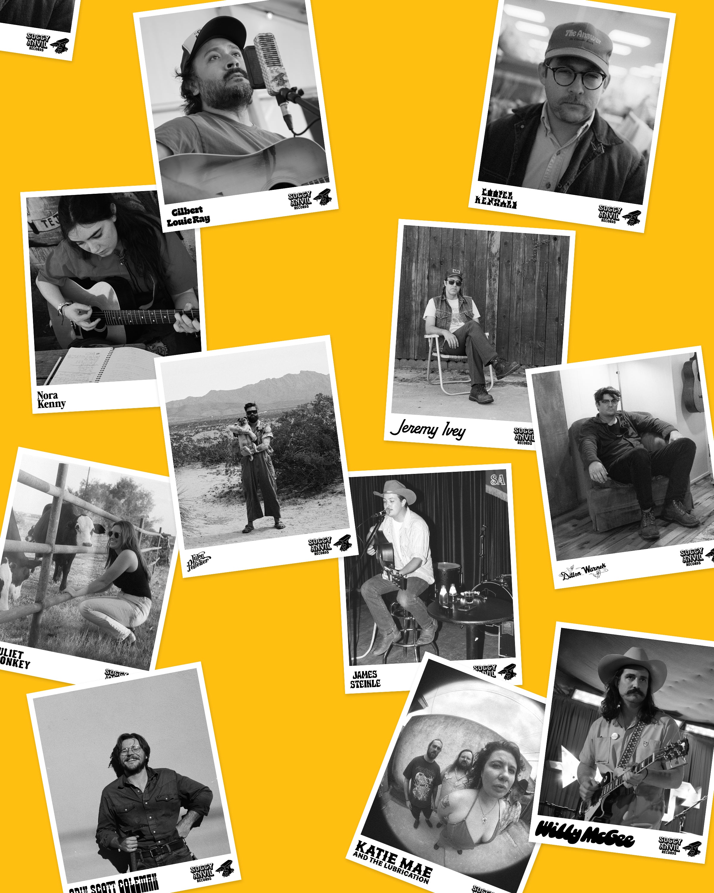 8x10's - Label Roster
