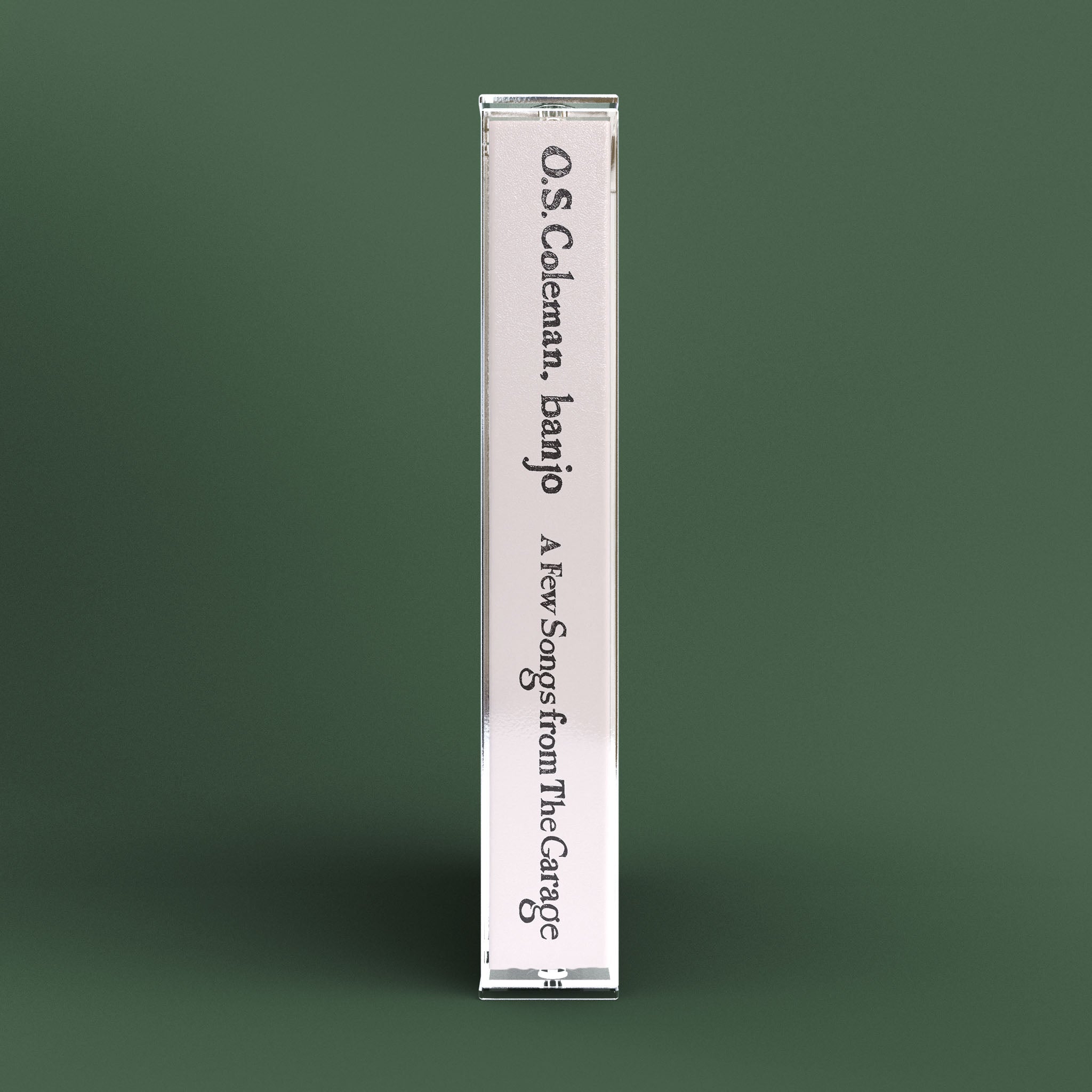 Odin Scott Coleman - A few Songs From The Garage - Cassette - Preorder