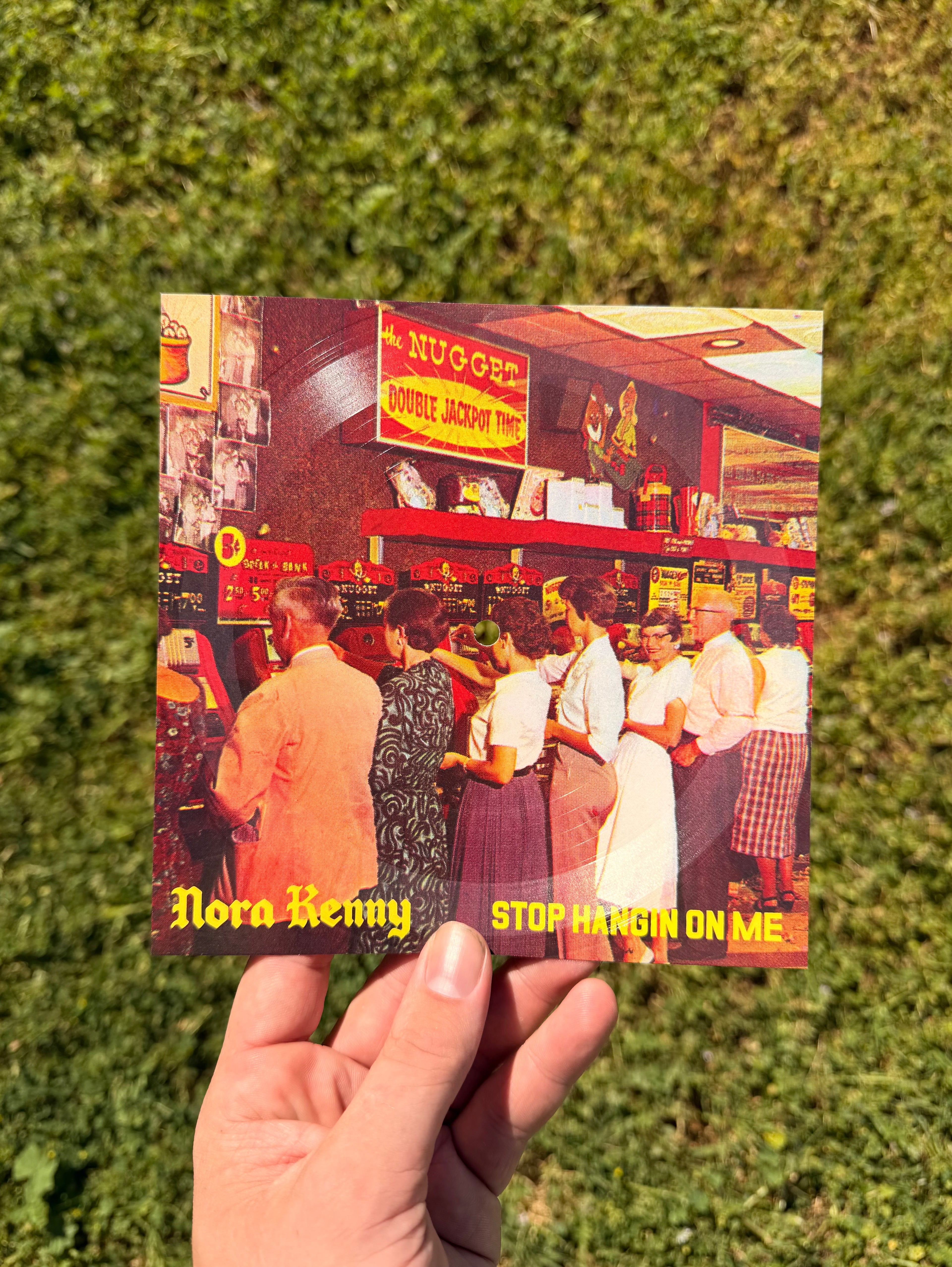 Nora Kenny “Stop Hangin On Me” - postcard single