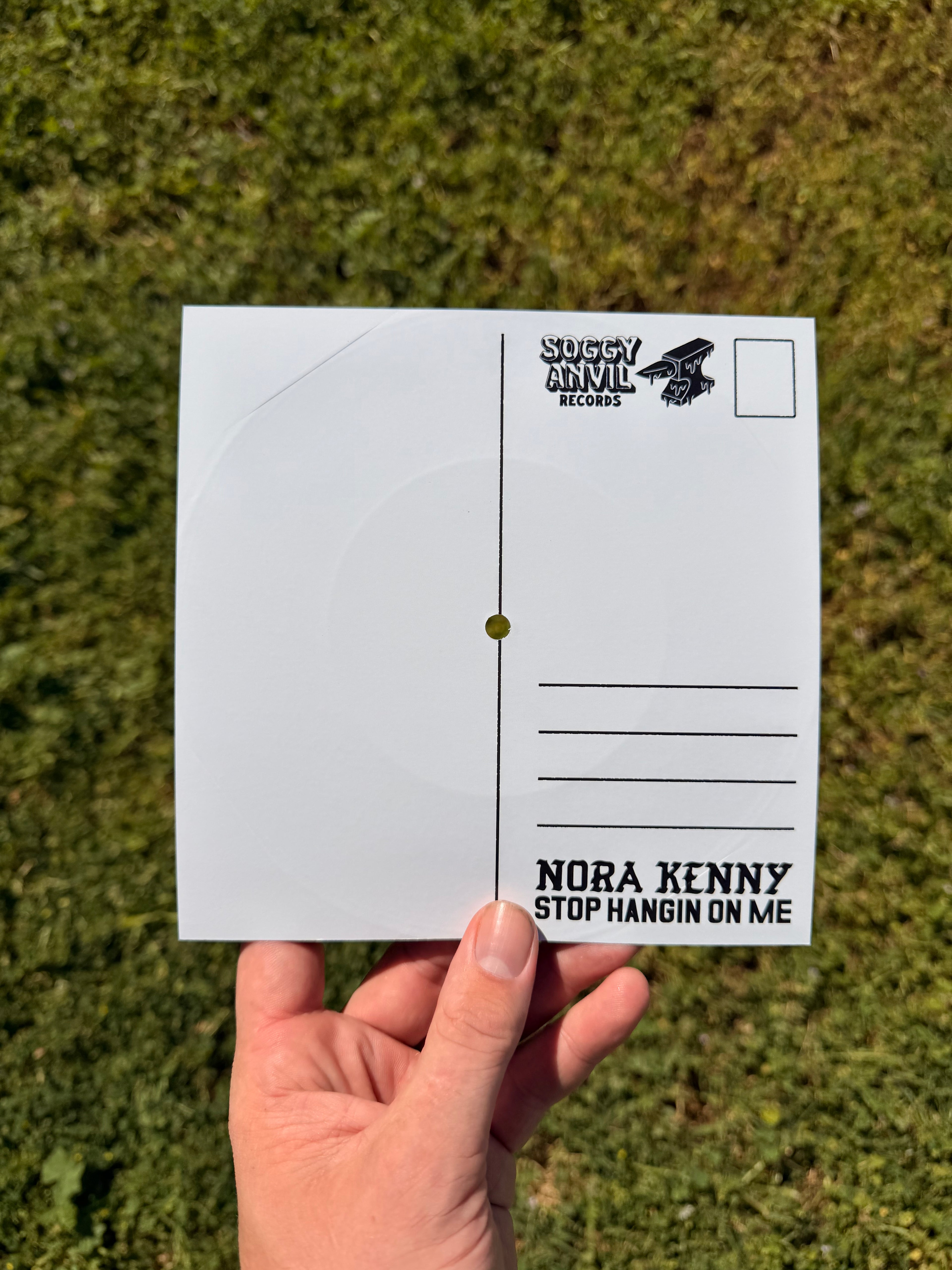 Nora Kenny “Stop Hangin On Me” - postcard single