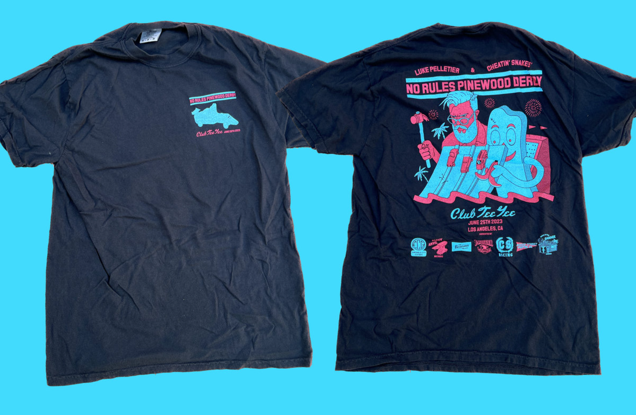 No Rules Pinewood Derby T-Shirts